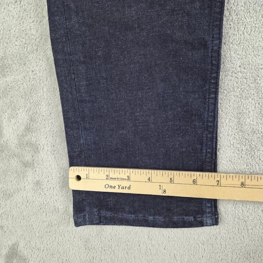 Banana Republic Selvedge Jeans Mens 29x30 Blue Denim Dark Wash Straight Stretch